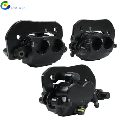 Pinzas de freno delanteras y traseras con pastillas para Can-Am Outlander 450 500 570 800 1000 Foto 1 de 4