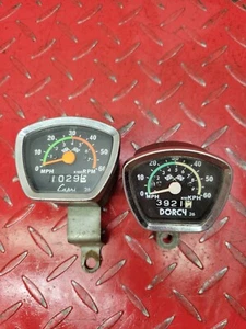 Vintage Capri & Dorc 4 Bicycle Speedometer Lot - Picture 1 of 8