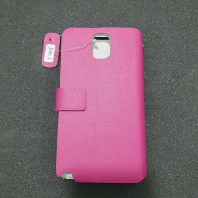 Funda Slim Flip para Samsung Galaxy Note 3 Note III N9000 N9005 Cover Diseño limpio Foto 1 de 4