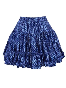 NEW Altnoir Purple Spot Satin Tiered Tutu Skirt Dance Group Size 10 / 12 - Picture 1 of 1