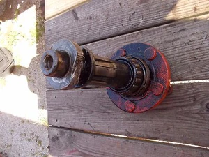 Allis Chalmers C Tractor NICE Original AC rear stub axle w/ stud bolts & nuts - Picture 1 of 4