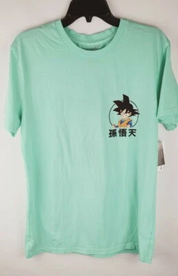 Camisa Dragon Ball Z Goten Goku Japón Anime Japonés Kana Letras Para Hombres M Foto 1 de 4