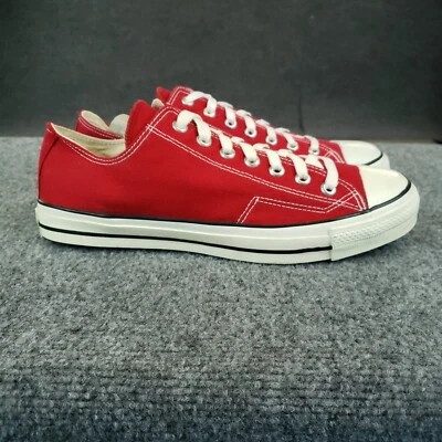 Scarpe vintage Converse Chuck Taylor uomo taglia 12 rosse sneakers casual all star basse - Immagine 1 di 4