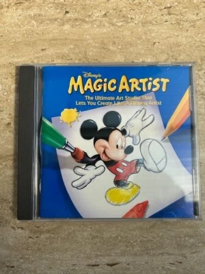 Disney's Magic Artist 1997 Computer Software/Pc Video Game - Image 1 of 3