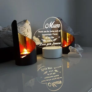 Creative 3D Visualization lamp Valentines Days Mothers Days Birthdays Gift - Picture 1 of 3