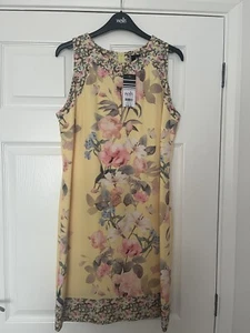 🌼 Gorgeous Wallis Sleeveless Shift Dress Size 10 BNWT 🌼 - Picture 1 of 10
