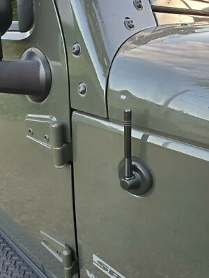 4 " Aluminum Antenna Mast for JEEP WRANGLER JK/JL 2007-2023 GLADIATOR 2020-2023 - Image 1 of 4