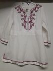 Covington Embroidered Tunic Top Size Xl