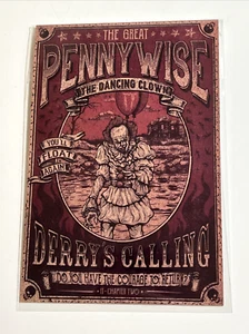 Stephen King's IT Poster Postcard 4"x 6" (Pennywise, Derby Maine) - Picture 1 of 2