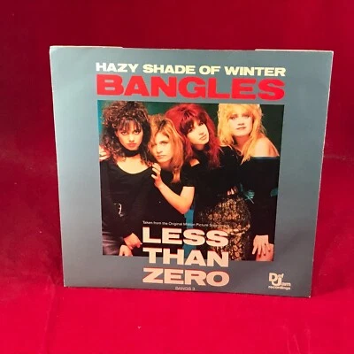 THE BANGLES Hazy Shade Of Winter 1987 UK 7" Vinyl Single record Joan Jett C - Image 1 of 3