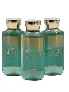 Bath & Body Works LOT of 3 Bottles At The Beach Shower Gel Body Wash 10 oz 3PK - Picture 1 of 2