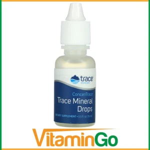 Trace Minerals ConcenTrace 1/2 oz gotas minerales traza stock del Reino Unido - Imagen 1 de 3