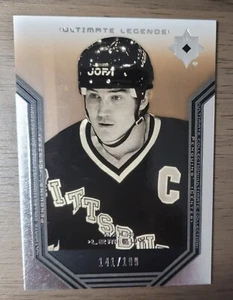 2014-15 Ultimate Collection Mario Lemieux base 141/199 #36 pingüinos - Imagen 1 de 2