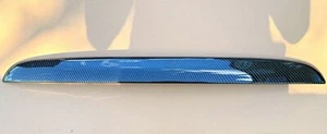 CARBON FIBRE EFFECT BOOT HANDLE COVER MINI COOPER R56 R57 R58 R59 HATCH MK2 JCW - Picture 1 of 2