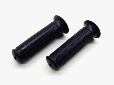 1970-71 Speedway Mini Bike Grips Set 7/8" - Green Horn Red Baron Widow Maker - Image 1 of 4