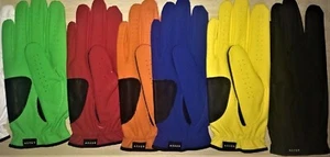 LEFTY! LADIES ASHER CHUCK GOLF GLOVE,  LEFTHANDED GOLFER (FITS ON RIGHT HAND) - Picture 1 of 10