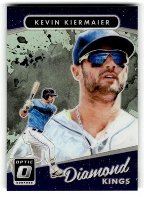 2017 Donruss Optic #27 Kevin Kiermaier Holo - Image 1 of 2