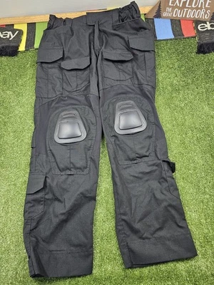 votagoo tactical military cargo pants XL black knee pads workwear combat - Image 1 of 4