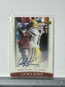 Antonio Freeman 2006 Upper Deck Legends #60 Green Bay Packers Auto - Picture 1 of 10