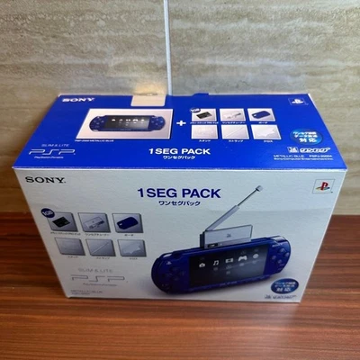 PSP 2000 One-Seg Pack Metallic Blue Unused, 4858 From Japan - Image 1 of 4