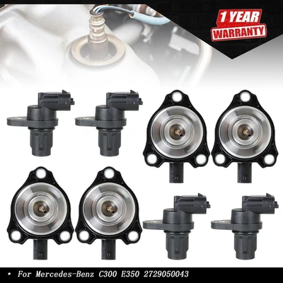 Para Mercedes-Benz C300 E350 2729050043 4 piezas Árbol de levas Sensores de posición Imanes Foto 1 de 4