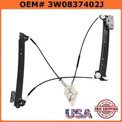 Front Right Window Regulator For 03-07 Bentley Continental GT Coupe 3W0837402J Foto 1 de 4