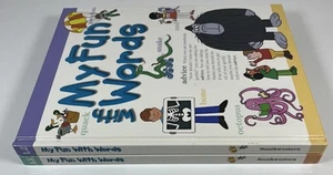 My Fun With Words Dictionary A-Z By James Ertel Hardcover Lot Of 2 Books - Picture 1 of 4