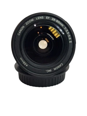 Canon EF 28-80mm f3.5-5.6 V USM Zoom Lens for 70D 80D 90D Rebel T5 T6 T7 Camera - Image 1 of 3