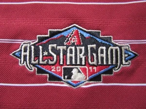 2011 MLB Baseball All Star Game MEDIUM Nike Golf Polo Shirt Arizona Diamondbacks - Picture 1 of 10