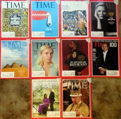 TIME Magazine - Eleven (11) Issues from the year 2023 - Image 1 of 4