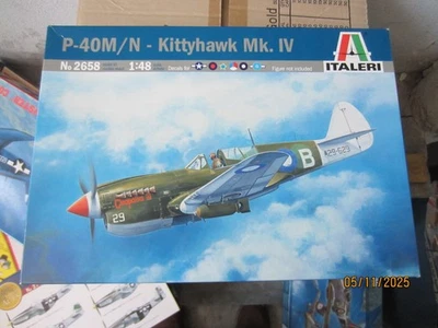 1/48 Italeri P-40M/N Kittyhawk mk IV - Immagine 1 di 2