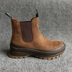 Polo Ralph Lauren AR Lug Chelsea Boots Men’s 12 Suede Leather Insole Vibram Sole - Picture 1 of 17