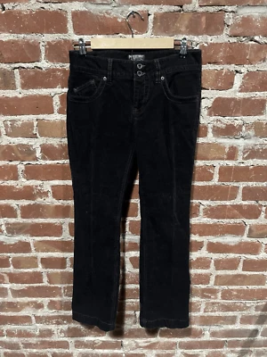 Pantalones de mezclilla Polo para mujer negros de pana de pierna recta talla 4 x 30 Foto 1 de 3