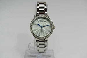 Nuevo Reloj Suizo Stuhrling Symphony Pequeño Acero Inoxidable Cristales Blancos 683.01 - Imagen 1 de 9