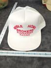 Moble Home Brokers Bumgardner Racing White Trucker Hat Cap Mesh Snapback Rare