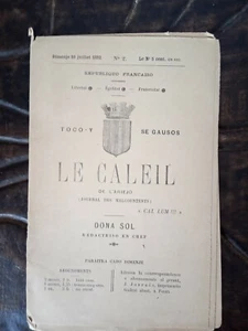 The Caleil de L'Ariejo Journal of Malcontents Dona Sol Ariège Occitan 10 No. - Picture 1 of 10