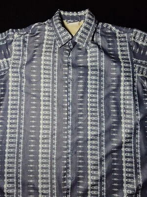 Mens Large Quest Short Sleeve Button Up Shirt - Image 1 of 4