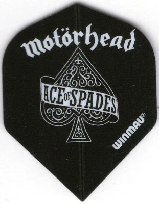 WINMAU MOTORHEAD ACE OF SPADES Dart Flights: 3 per set