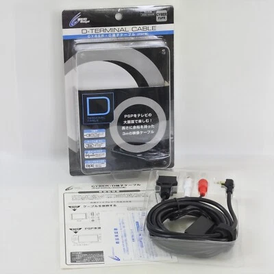 PSP D Digital Video Cable Playstation Portable 2000/3000 Cyber Gadget Boxed 348  - Image 1 of 4