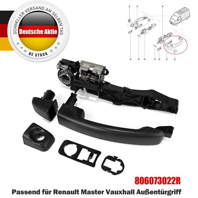 For Renault Master III / Opel Movano B Door Handle Sliding Door & Bracket Carrier. - Image 1 of 4
