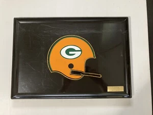 Couroc Green Bay Packers BART Starr Appreciation Serving Tray NFL Vintage - Picture 1 of 11