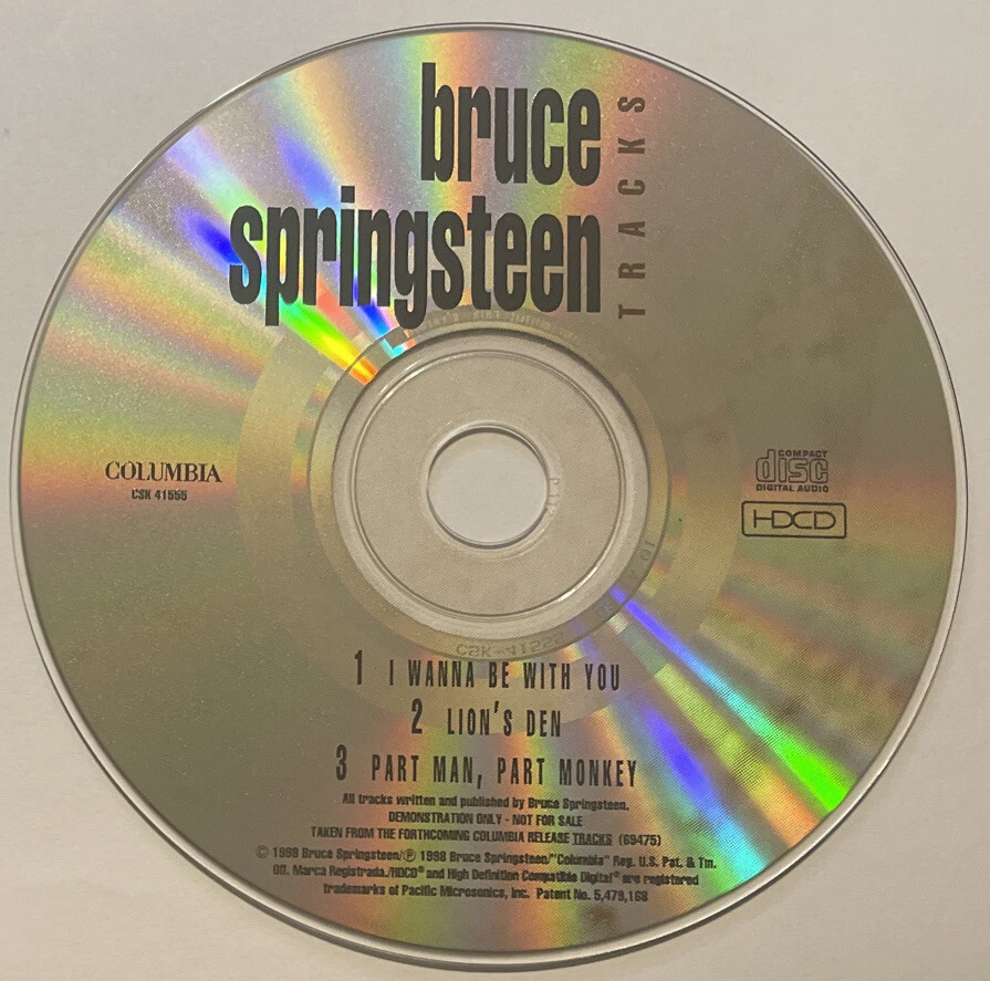 Bruce Springsteen Tracks RARE promo CD sampler (1998, Columbia) CL - Image 1 of 1