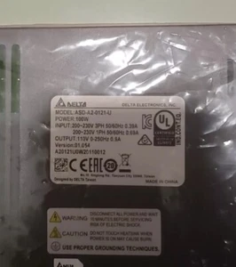 Servoaccionamiento Delta ASD-A2-0121-U nuevo 1 pieza ASDA20121U - Imagen 1 de 3