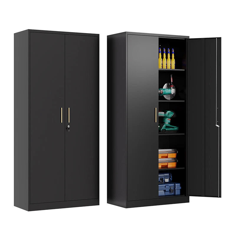 Metal Storage Cabinet with long handle ,71 Garage Storage Cabinet with Lock - Image 1 of 4