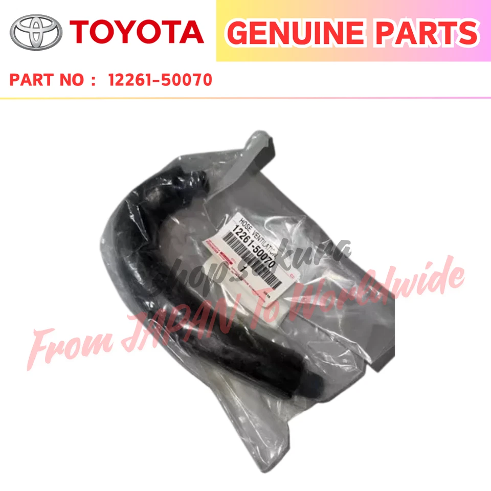 LEXUS OEM FACTORY PCV VALVE VENTILATION HOSE 2005-2009 GX470 12261-50070 - Image 1 of 1