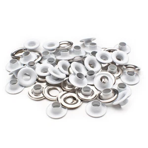 Suministros para hacer corsé: ojal + lavadora - talla 00 blanco (Gross-144 piezas) - Imagen 1 de 1
