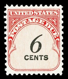 Scott J94 1959 6c Postage Due DULL GUM VARIETY Mint F-VF NH Cat $70 - Picture 1 of 1