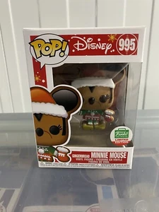 Gingerbread Minnie Mouse Disney Christmas Funko Pop! Vinyl #995 Limited Edition - Picture 1 of 6