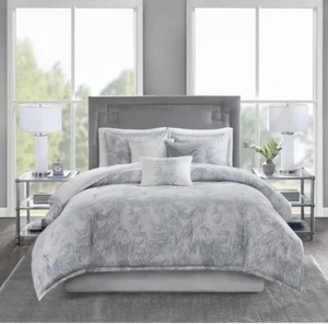 100% Cotton Printed Sateen 7pcs Comforter Set,MP10-5530 - Picture 1 of 8