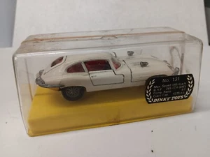 Dinky 131 E Type Jaguar Original Playworn im Originalkoffer - Bild 1 von 14